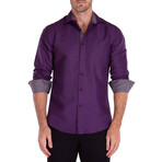 Do Me A Solid Long Sleeve Shirt // Purple (3XL)