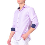 Blazing Shade Long Sleeve Shirt // Lilac (L)