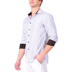 Flame Tint Long Sleeve Shirt // White (L)