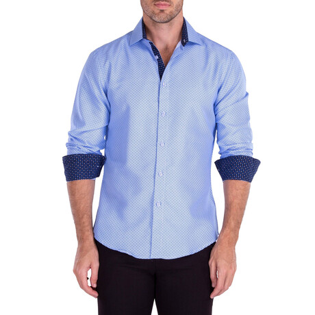 Amora Long Sleeve Shirt // Blue (S)