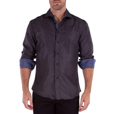 Minimalist Long Sleeve Shirt // Black (S)
