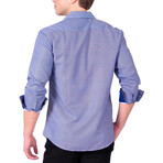 Sizzling Tone Long Sleeve Shirt // Navy (2XL)