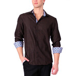 Flame Tint Long Sleeve Shirt // Black (L)