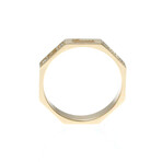 Gucci // 18k Rose Gold Octagonal Diamond Ring // Ring Size: 8.75 // Store Display