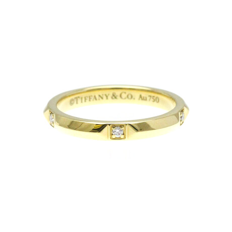 Tiffany & Co. // 18k Yellow Gold True Bundling Diamond Ring // Ring Size: 5 // Store Display