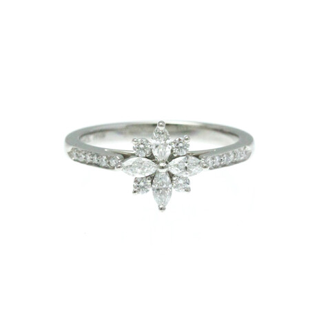 Tiffany & Co. // Platinum Victoria Diamond Ring // Ring Size: 6.5 // Store Display