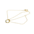 Cartier // 18k Rose Gold + 18k White Gold + 18k Yellow Gold Baby Trinity Bracelet // 5.31"-5.9" // Store Display