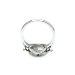 Chopard // 18k White Gold Happy Diamond Ring // Ring Size: 5.5 // Store Display