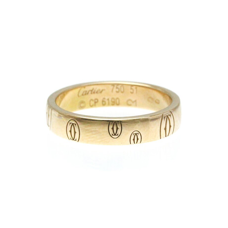 Cartier // 18k Rose Gold Happy Birthday Ring // Ring Size: 5.75 // Store Display