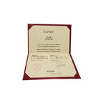Cartier // 18k Rose Gold Torta Diamond Necklace // 14.56"-15.74" // Store Display