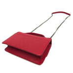 Chanel // Leather Matelasse Shoulder Bag // Red // Pre-Owned