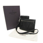 Valentino Garavani // Leather Clutch Bag // Black // Pre-Owned