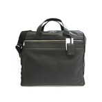 Bottega Veneta // Leather Bolsa Marco Polo Shoulder Bag // Black // Pre-Owned