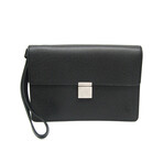 Louis Vuitton // Taiga Leather Selenga Clutch Bag // Ardoise // Pre-Owned