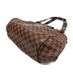 Louis Vuitton // Damier Canvas + Leather Shoulder Bag // Damier Ebene // Pre-Owned