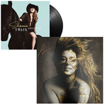 Shania Twain "Queen of Me" Vinyl Album w/Autographed 11 X 11 Print