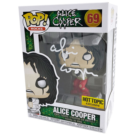 Alice Cooper // Autographed Funko Pop! Figure