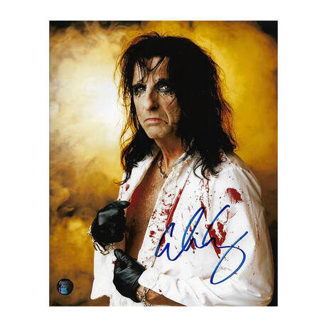 Alice Cooper // Autographed 16 X 20 Photo