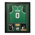 Jayson Tatum // Boston Celtics // Autographed Jersey + Framed