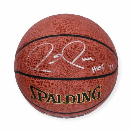 Paul Pierce // Boston Celtics // Autographed Basketball + Inscription