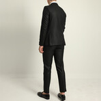 2-Piece Slim Fit Suit // Black (Euro: 50)