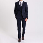 3-Piece Slim Fit Suit // Navy (Euro: 48)