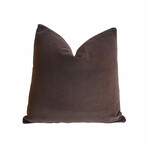 Leather Stamped Faux Snake Skin Pillow
