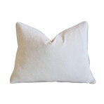 Designer Salt/Pepper Herringbone Pillow