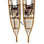 Ash, Sinew & Leather Snowshoes, Pair