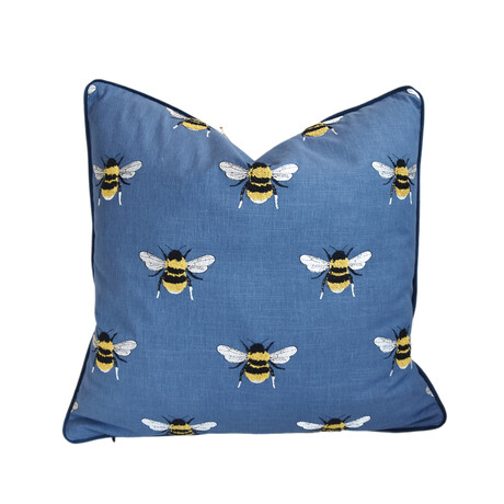 French Napoleonic Embroidered Bee Pillow