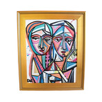 Contemporary Modern Cubism Oil Painting