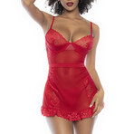 Laced Body Suit //  Red (S-M)