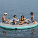 10' Inflatable Circular Mesh Dock