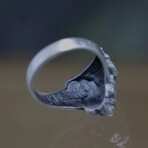 Silver Statir Ring (Ring Size: 7)
