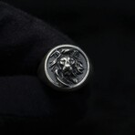 Silver Lion Ring (Ring Size: 7)