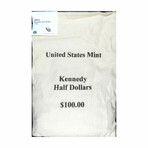 2014 Kennedy P&D mint bag $100 face value