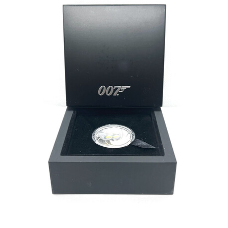 2020 James Bond 007 Silver Proof High Relief coin