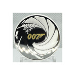 2020 James Bond 007 Silver Proof High Relief coin