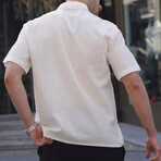Basic Short Sleeve Shirt // White (M)