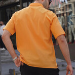 Basic Short Sleeve Shirt // Mustard (S)