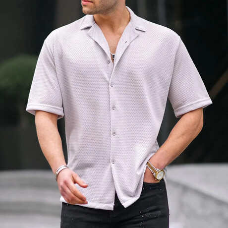 Short Sleeved shirt // Gray (S)