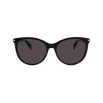 Rag & Bone // Men's RNB1020-S 0807 Square Sunglasses // Black Gold + Gray Gradient