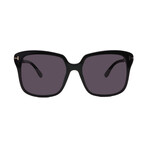 Tom Ford // Men's FT0788-S 01A Square Sunglasses // Black + Gray Lenses