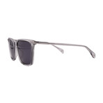 Rag & Bone // Men's RNB5028-G-S 63M Square Sunglasses // Gray Translucent + Dark Gray