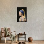 Girl With A Pearl Earring by Nettsch (26"H x 18"W x 1.5"D)