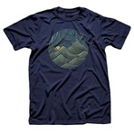 Swirly Mountains T-shirt // Design by Dylan Fant (M)