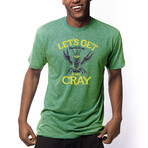 Mardi Gras Cray T-shirt (L)