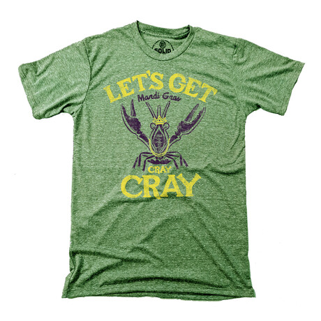 Mardi Gras Cray T-shirt (XS)