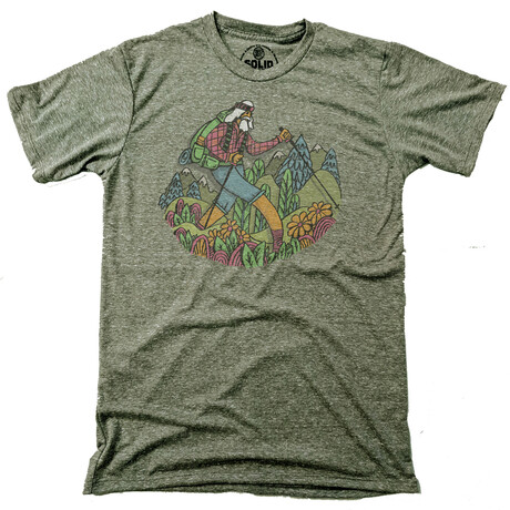Wise Hiker T-shirt // Design by Dylan Fant (XS)
