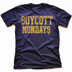 Boycott Mondays T-shirt (L)